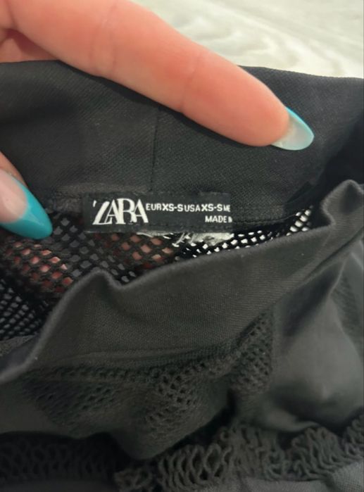 Siateczkowe body ZARA