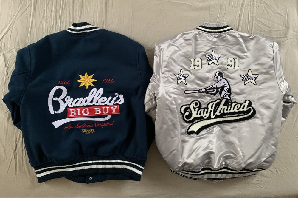 Бомбер Stranger Things (Дивні дива)Pull and Bear. Куртка NFL Pull&Bear