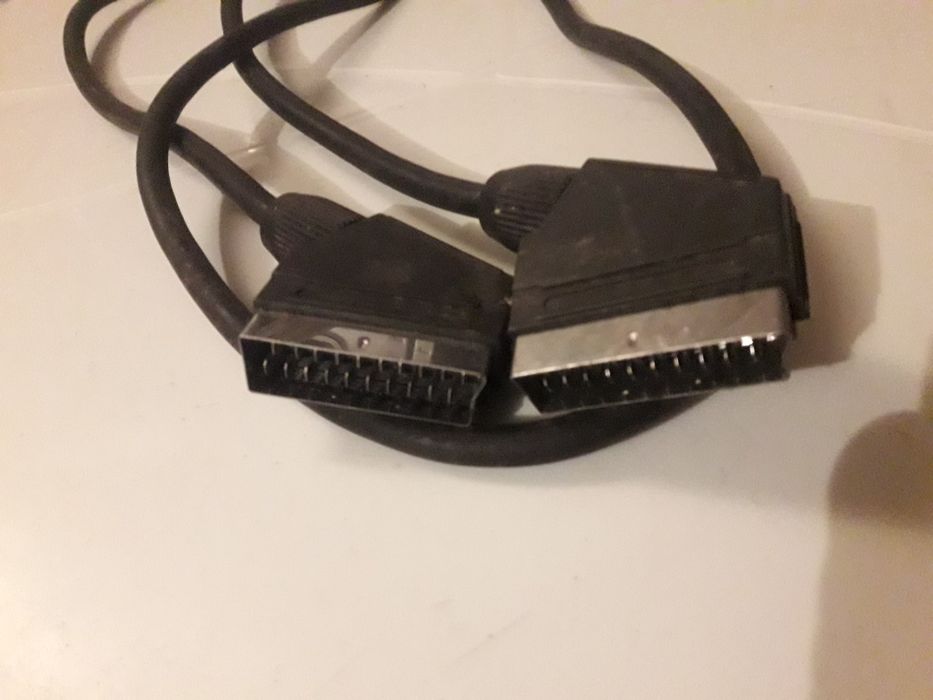 Kabel euro-euro przewód połączeniowy TV z DVD