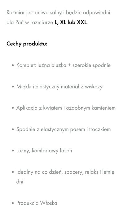 Komplet viskozowy fuksja kwiat komunia wesele
