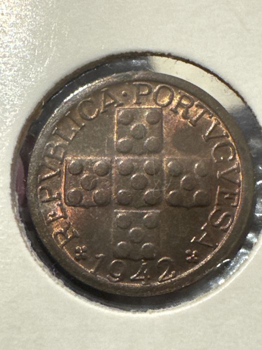 Moeda 10 cents 1942 FDC
