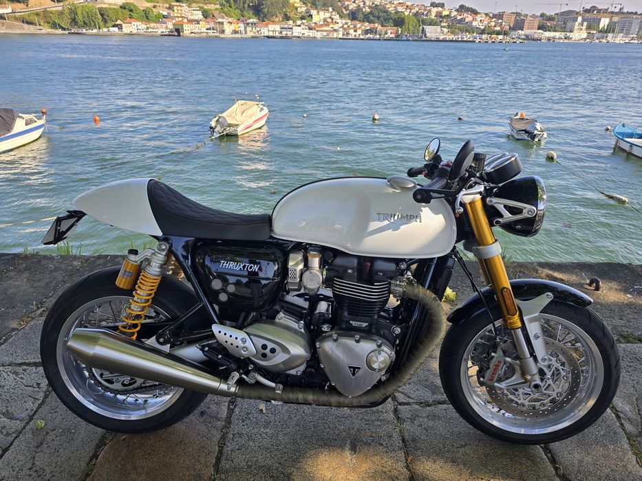 Triumph Thruxton 1200 R (2021) Apenas 1000 km