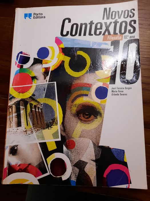 Livro "Novos Contextos" caderno do aluno, 11o e manual 10o