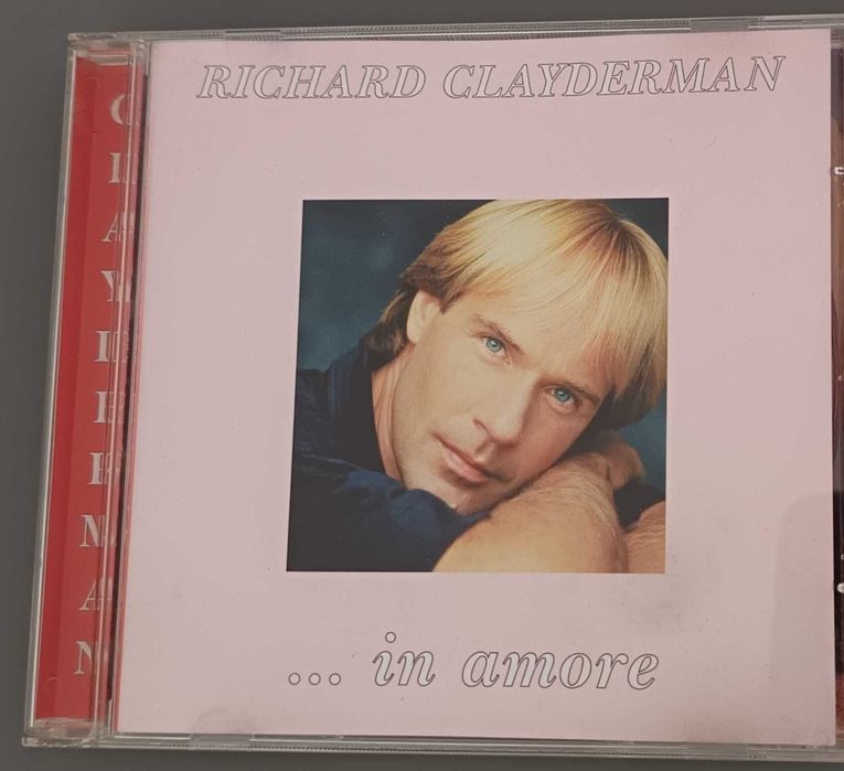 CD  " ... in amore" de Richard Clayderman, em ótimo estado, como novo
