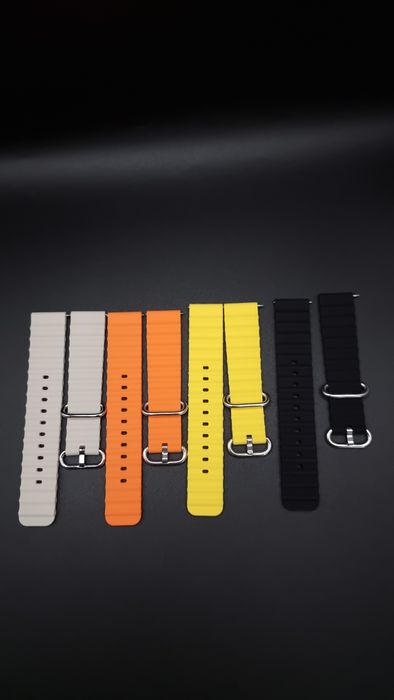 Zestaw 4 silikonowych pasków 20 mm do Samsung Galaxy Watch