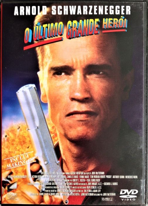 Arnold Schwarzenegger - 10 DVDs - Raros - Muito Bom Estado