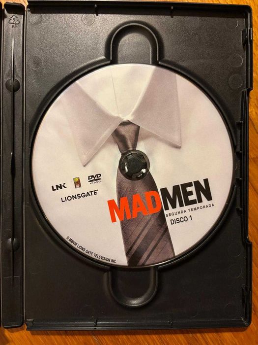 DVD Mad Men - Segunda temporada, primeiros 5 episódios