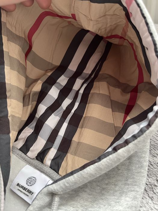 Szara Bluza Burberry