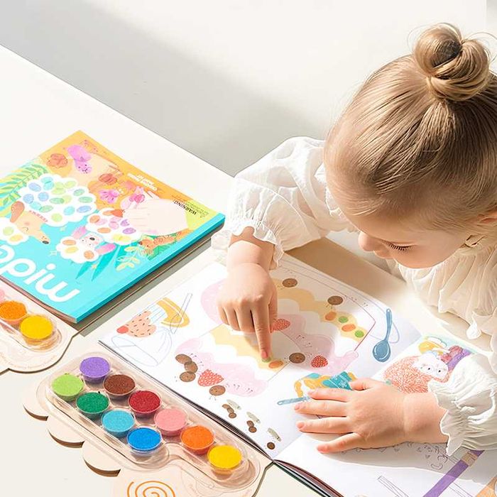 Mideer Креативний набір для малювання пальчиками Вечірка з тваринами