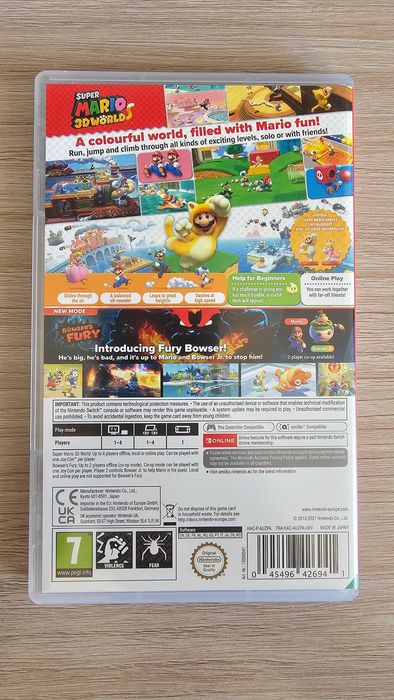 Super Mario 3D World + Bowser’s Fury - Nintendo Switch