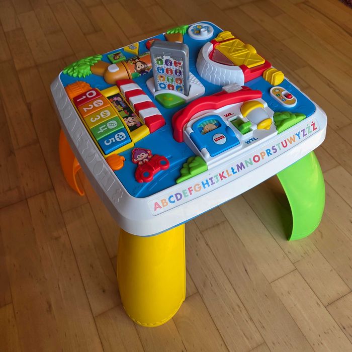 Stolik edukacyjny Fisher-Price stan doskonały
