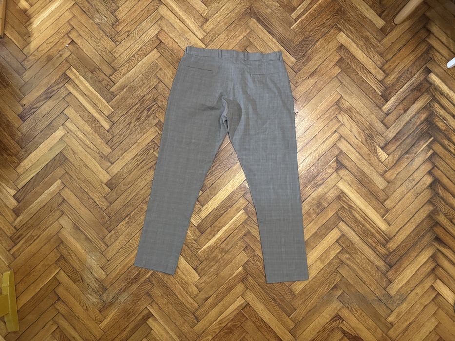 Spodnie męskie w kratkę