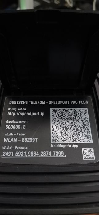 Telecom Speedport pro plus універсальний роутер, модем