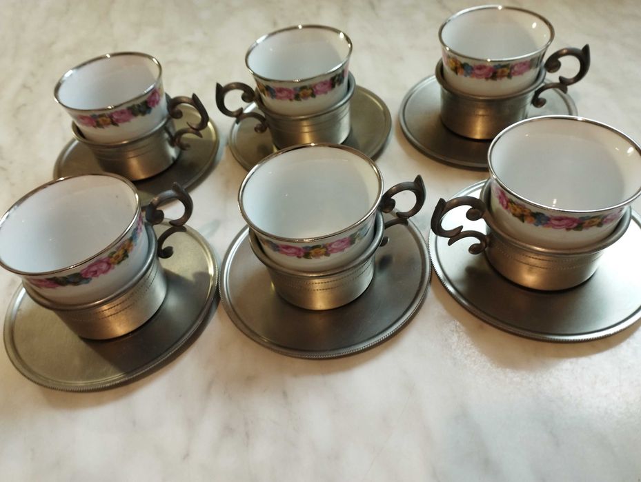 Serwis Porcelanowy do MOKKI