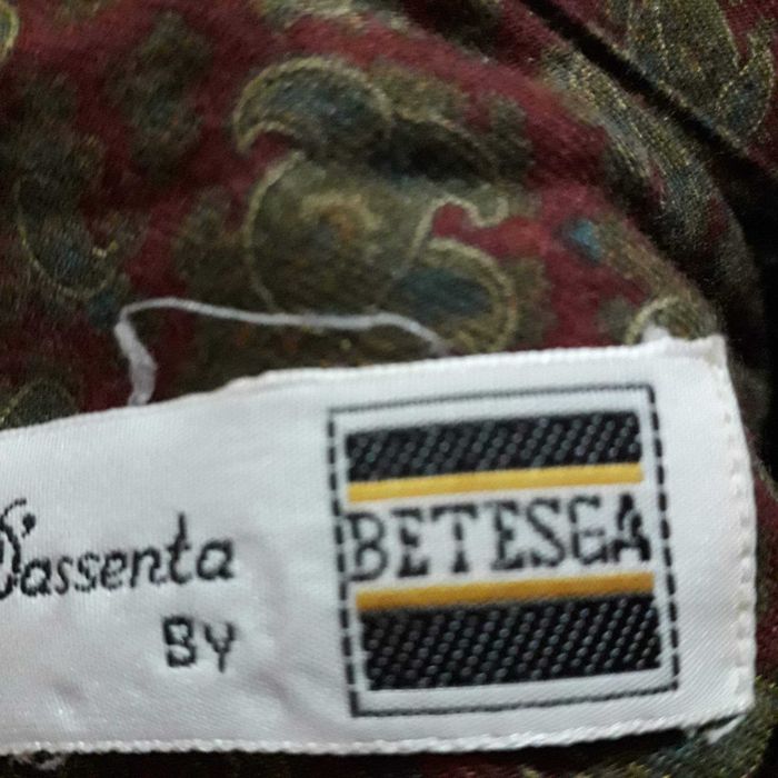 Camisa de padrão vintage