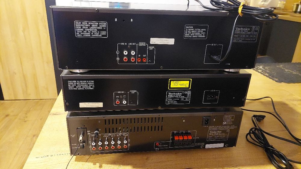 Zestaw stereo Technics