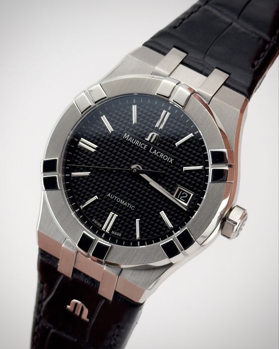 *OD FIRMY* FVAT 23% RATY 0% FULLSET Maurice Lacroix Aikon Automatic 39 MM ref. AI6007-SS001-330-1 Zegarek męski