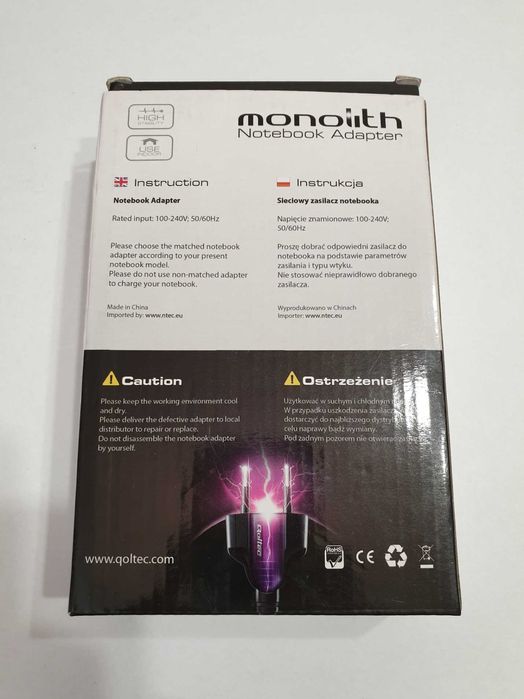 Ładowarka do notebooków HP, wysokiej klasy zamiennik Qoltec