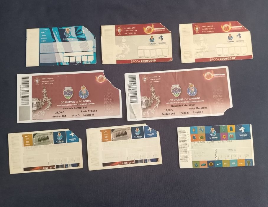 250 Bilhetes futebol F.C. Porto