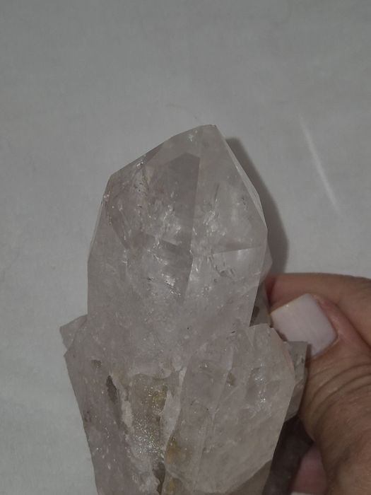 Cluster de Quartzo Cristal Natural 500g – Peça de Coleção / Decoração