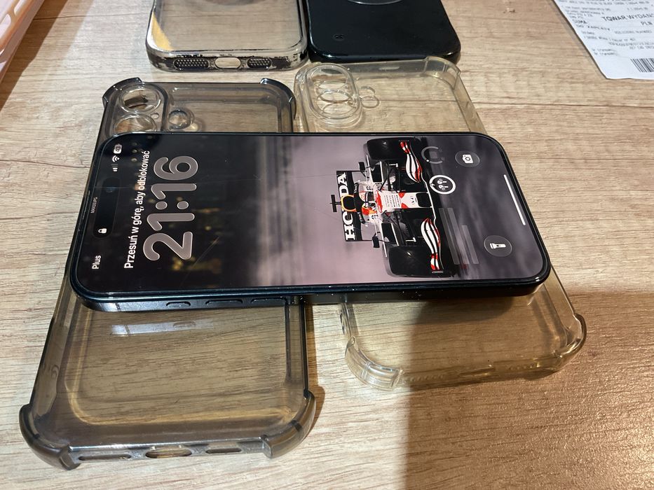 Apple Iphone 16 plus case+szkło ochronne