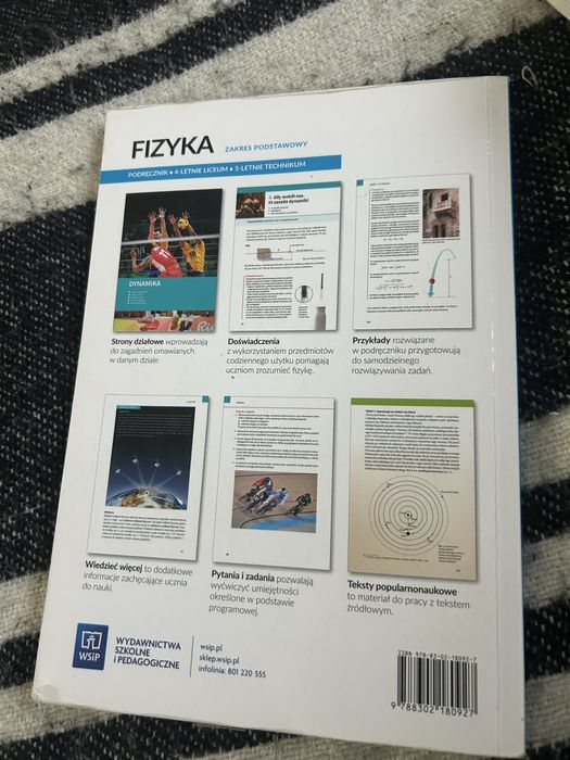 Fizyka klasa 1 autorzy na zdj