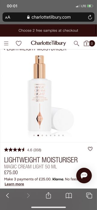 Krem charlotte tilbury magic cream