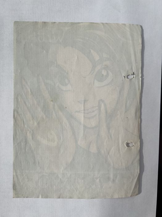 duża karteczka do segregatora Witch