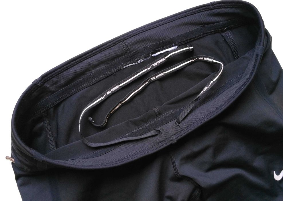Штани 3/4 NIKE RUNNING S-M black тайтси легінси