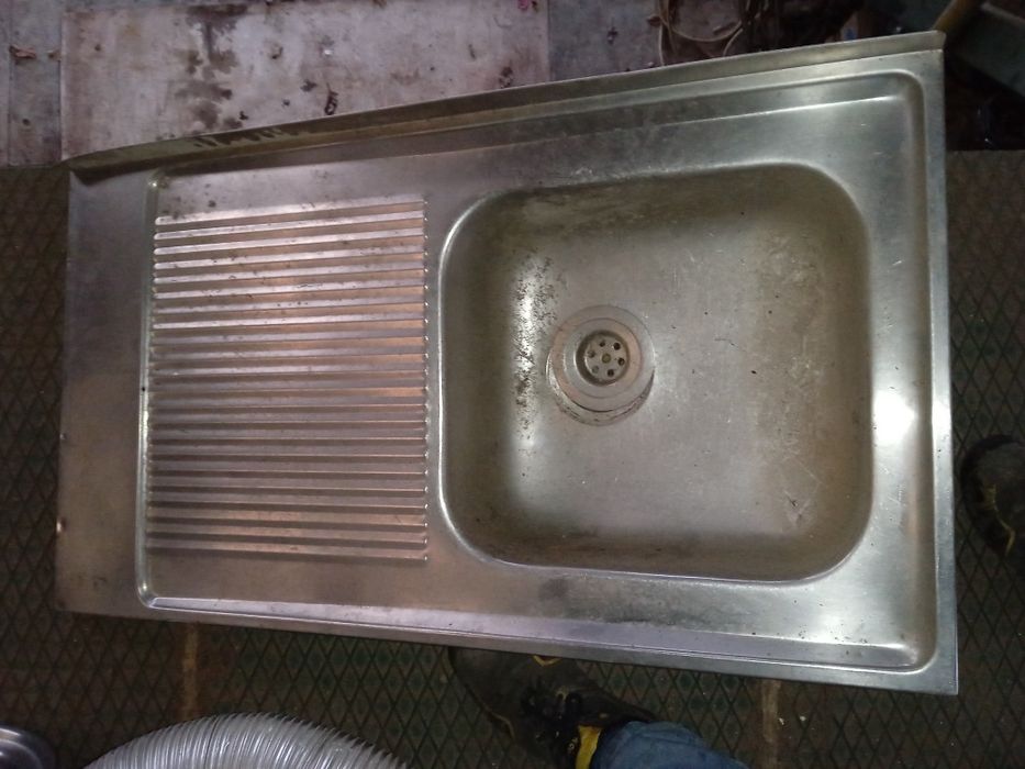 Banca de cozinha em inox