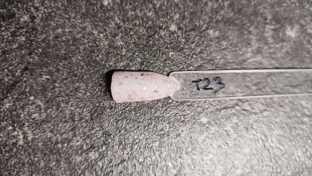 SEMILAC top coat matt flower flakes