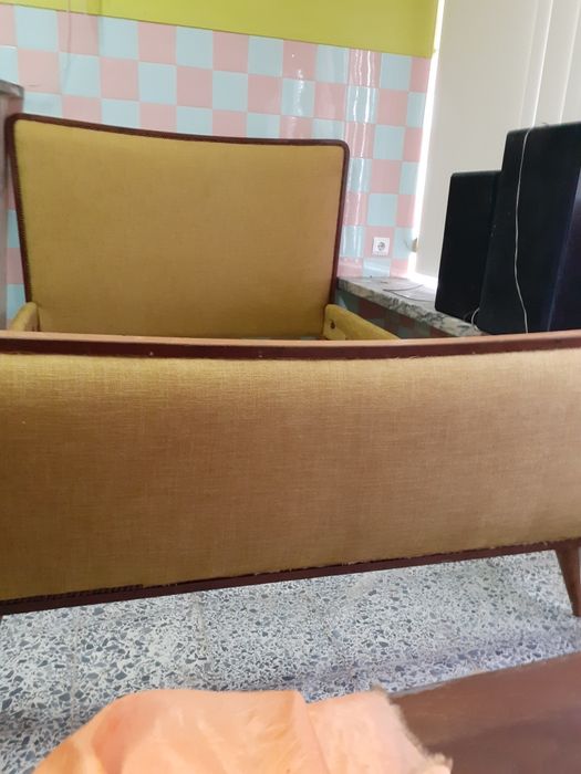 Cama de casal Vintage