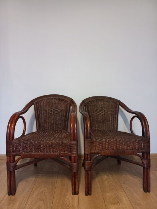 2 krzesła rattanowe RattaNeo