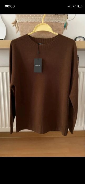 Massimo Dutti - dłuższy sweterek  welniany