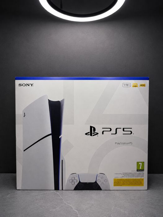 Нова PlayStation 5 Slim Blu-Ray + DualSense+FC26