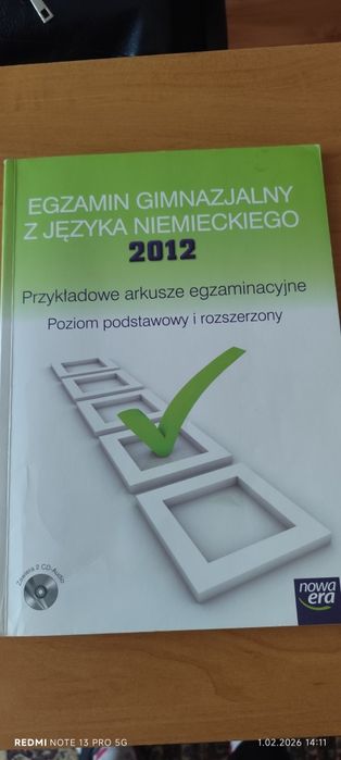 Arkusze maturalne egzaminacyjne z języka niemieckiego Nowa Era