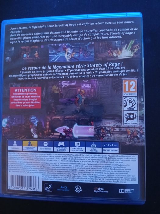 Street of rage 4 ps4