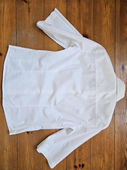 Biała koszula- bluzka galowa- koszula Calvin Klein