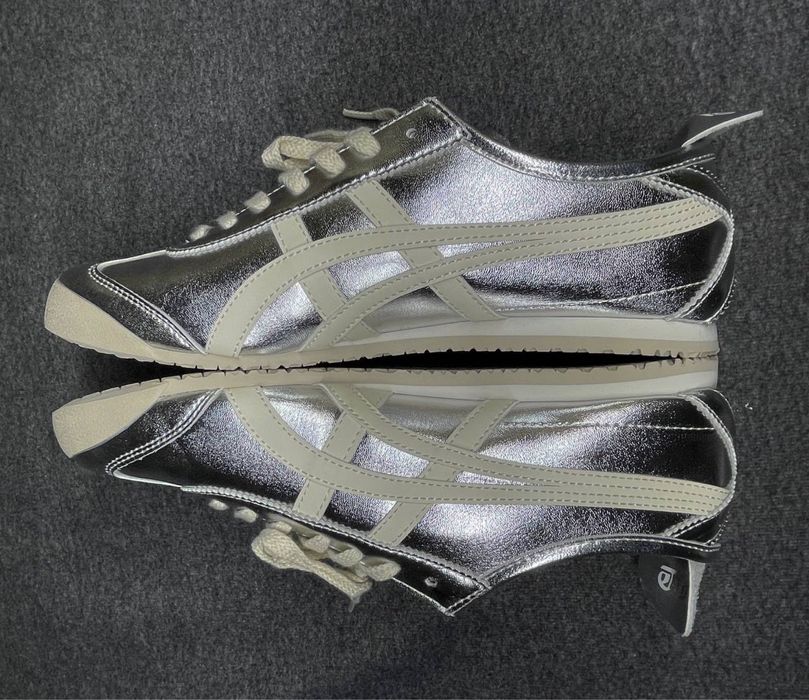 кроссовки Asics onitsuka tiger silver