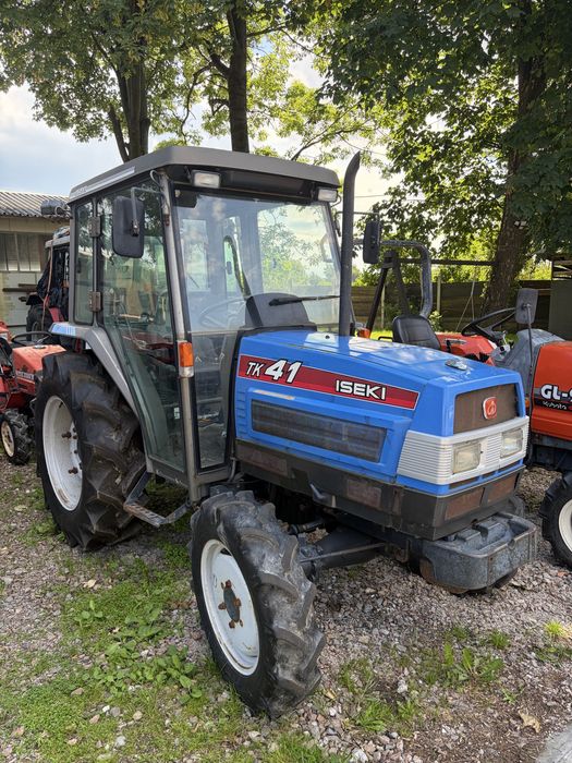 Traktor japonski iseki tk41 41 km 4x4 wspomaganie rewers walek wom zaczel blokada 4 cylindry szybka skrzynia 30km/h