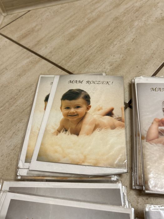 Kartki na roczek rozne duzo