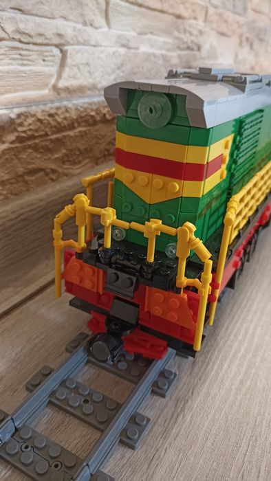 Конструктор тепловоз ЧМЕ3 (поезд, потяг, сумісний з Lego): 3 800 грн ...