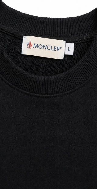 Czarna Bluza Moncler