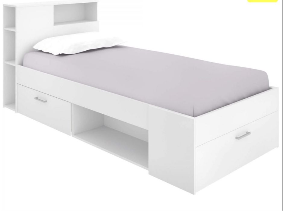 Cama solteiro 90x190 nova