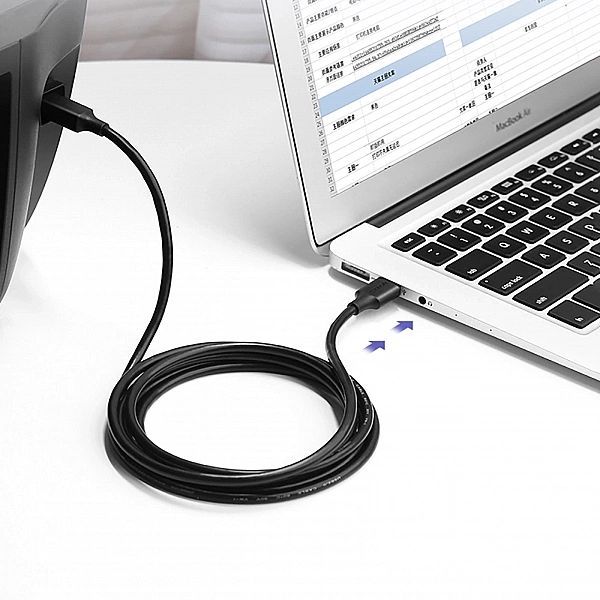 Ugreen kabel Usb Typ B do drukarki (męski) - Usb 2.0 (męski) 480 Mbps