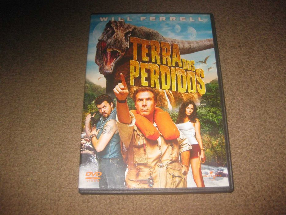DVD "Terra dos Perdidos" com Will Ferrell