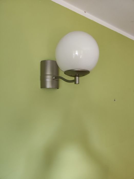 Dwie lampy,  4 kinkiety