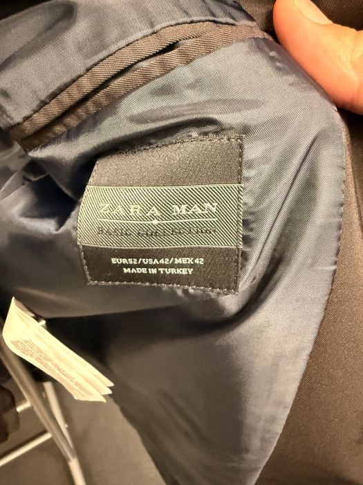 Fato Homem Zara (Tam 52/44) - Castanho