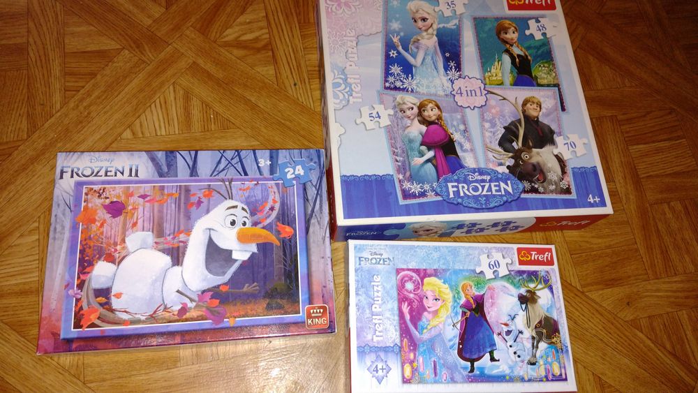 Puzzle kraina lodu