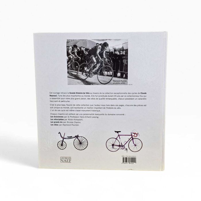 Livro “Vélos de légende” de Claude Reynaud – Grande Formato, Capa Dura, Edição Coleção